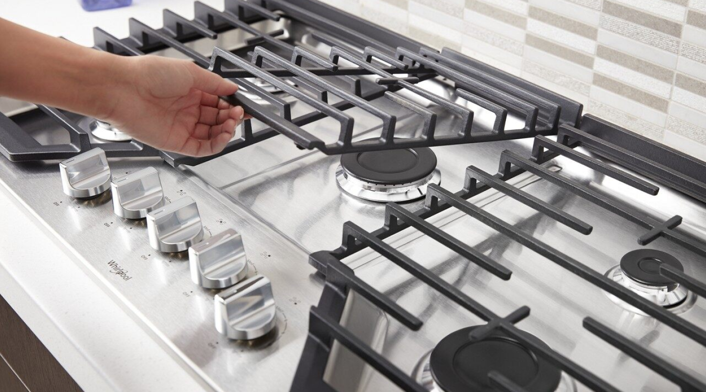 Stovetop grates and burners Stovetop grates and burners