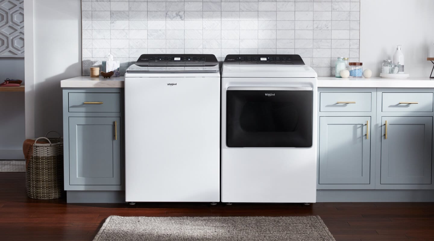 Whirlpool® Top Load Washer and Dryer set Whirlpool® Top Load Washer and Dryer set