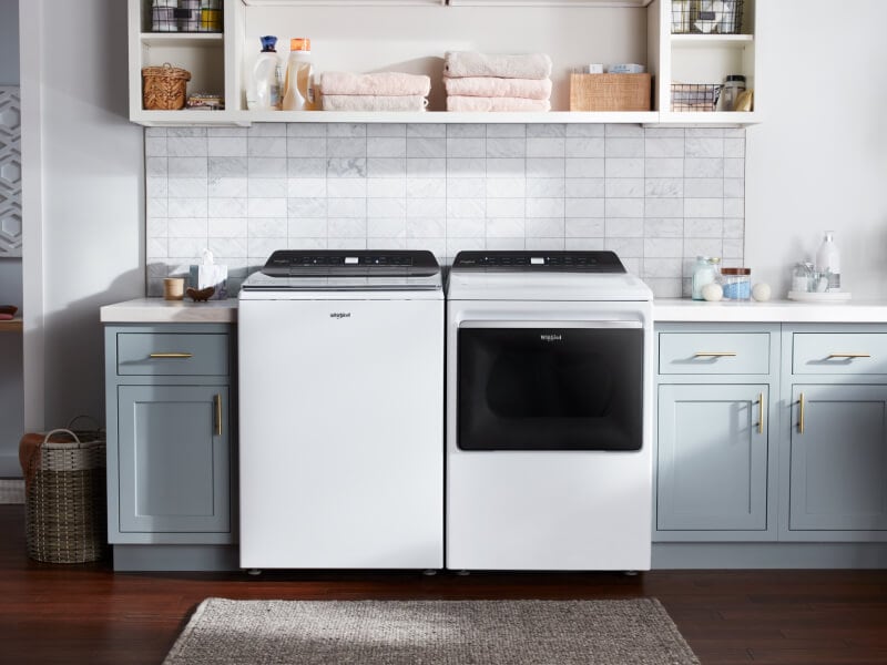 Whirlpool® Top Load Washer and Dryer set Whirlpool® Top Load Washer and Dryer set