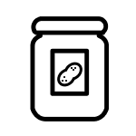Peanut butter icon