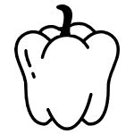 Bell pepper icon