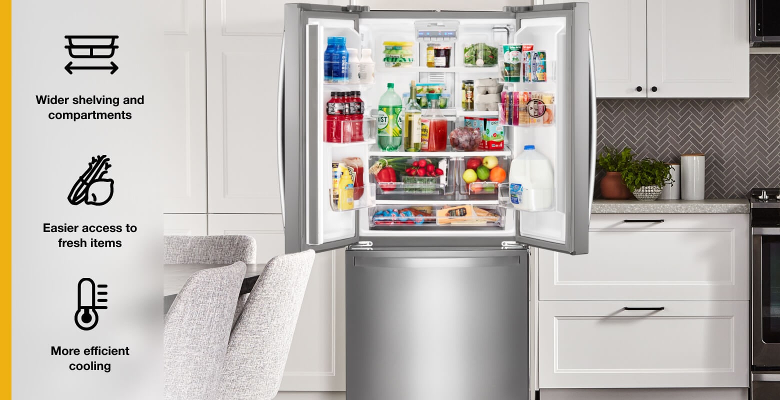 French Door vs. SidebySide Refrigerators 5 Differences to Consider