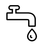 Tap cold water icon