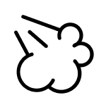 Steam dry icon