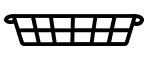Air fryer basket icon