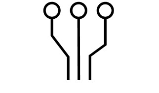 Icon of dryer connection points