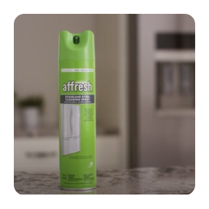 Close up of affresh® stainless steel cleaner