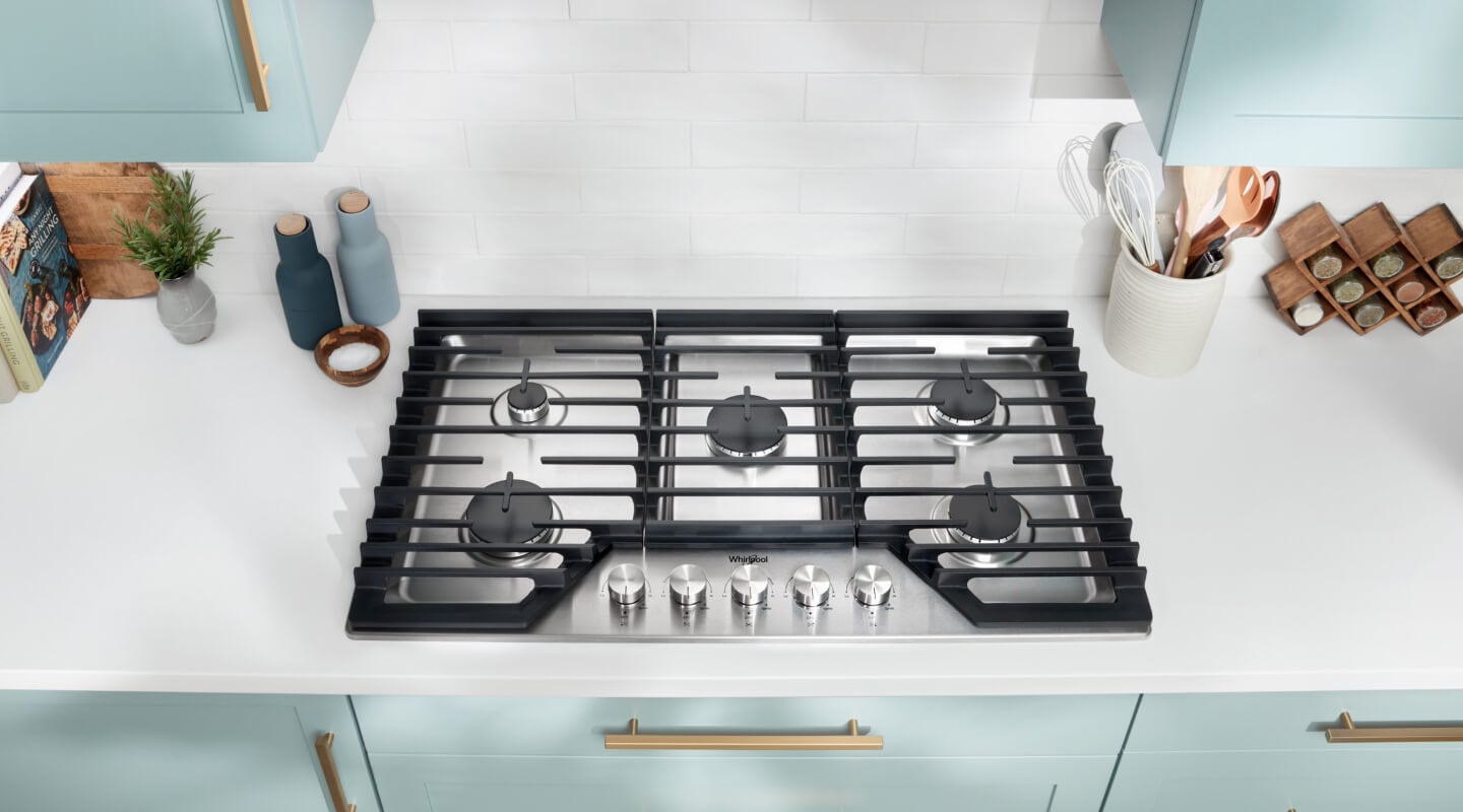 Whirlpool® gas cooktop