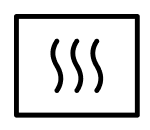Heat wave icon