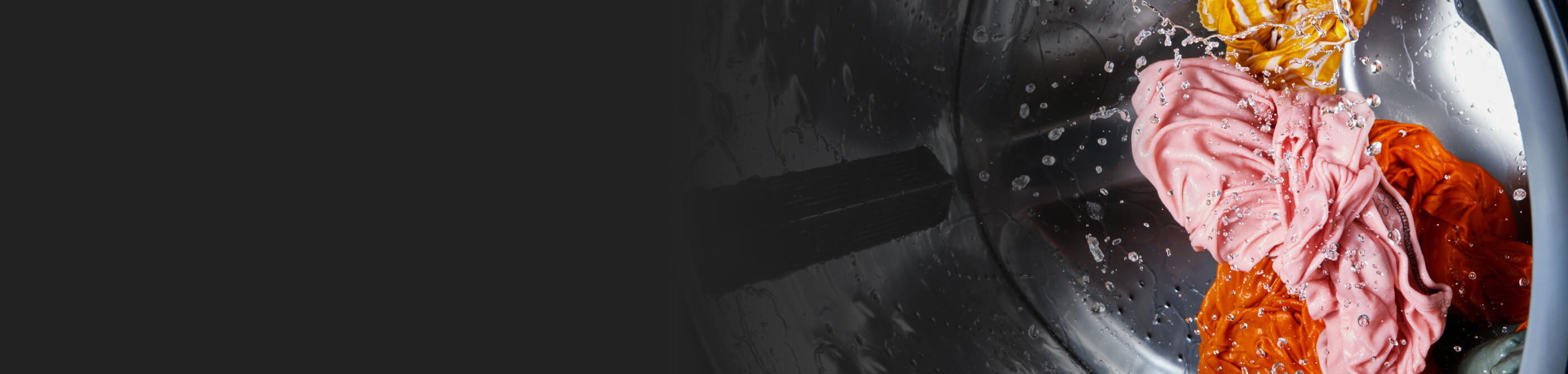  Clothes getting washed in a Whirlpool® Washing Machine