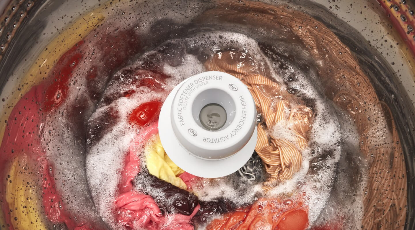 Clothing washing in a washing machine