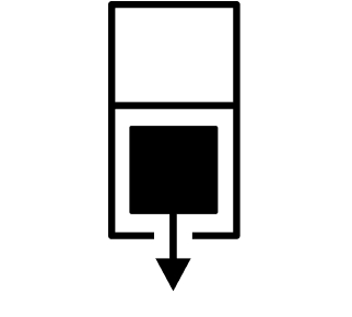 Icon of contents being removed from fridge Icon of contents being removed from fridge