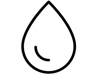Icon of a water droplet Icon of a water droplet