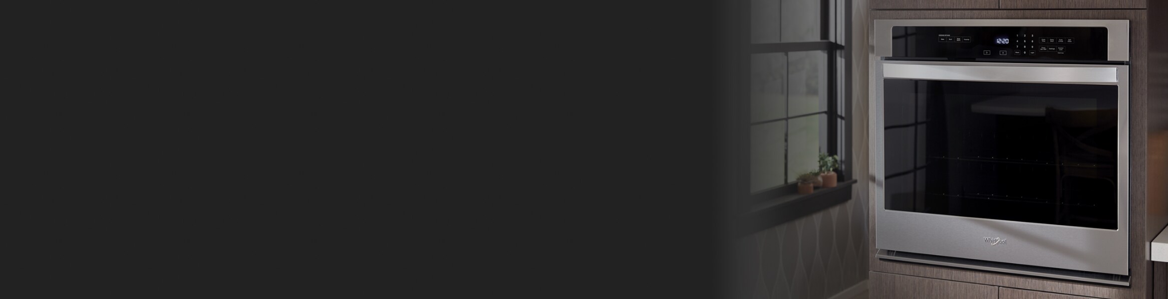 Whirlpool® wall oven in a kitchen