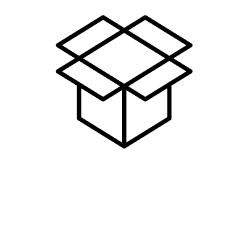 An open box.