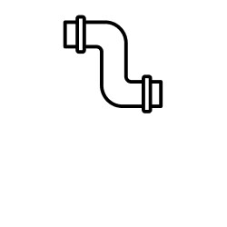 A drain hose.