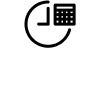 Clock and calendar