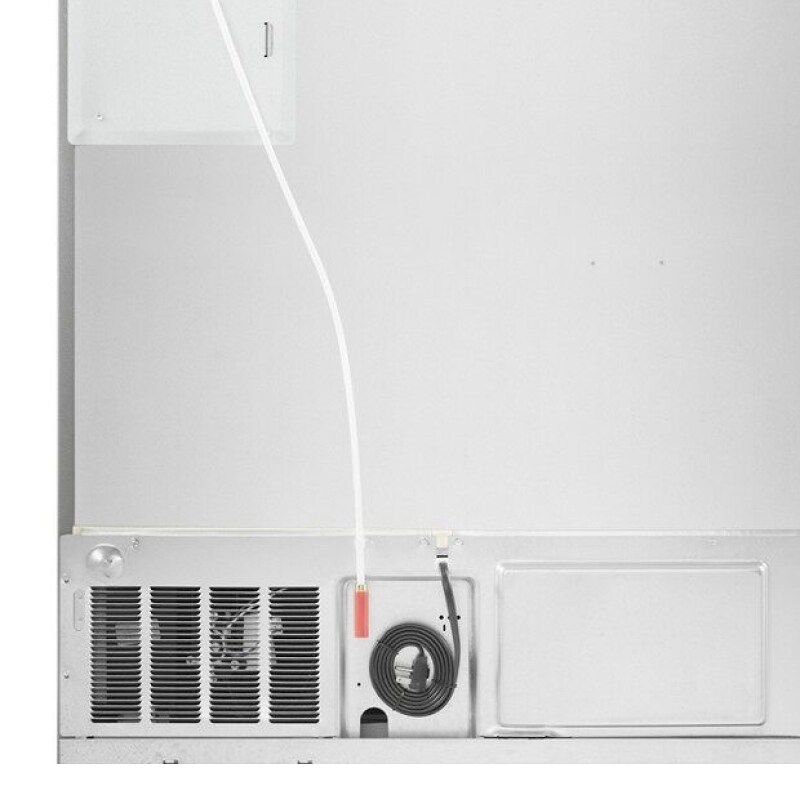 Back of a refrigerator