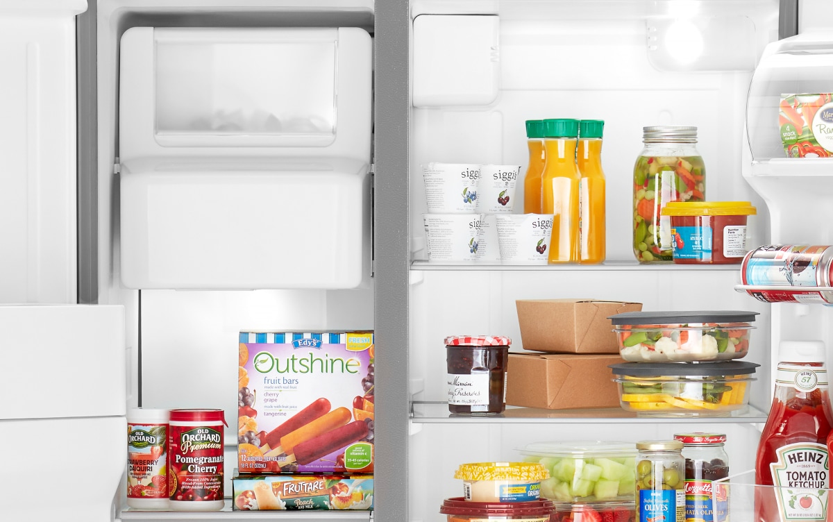 How To Organize Side By Side Freezer