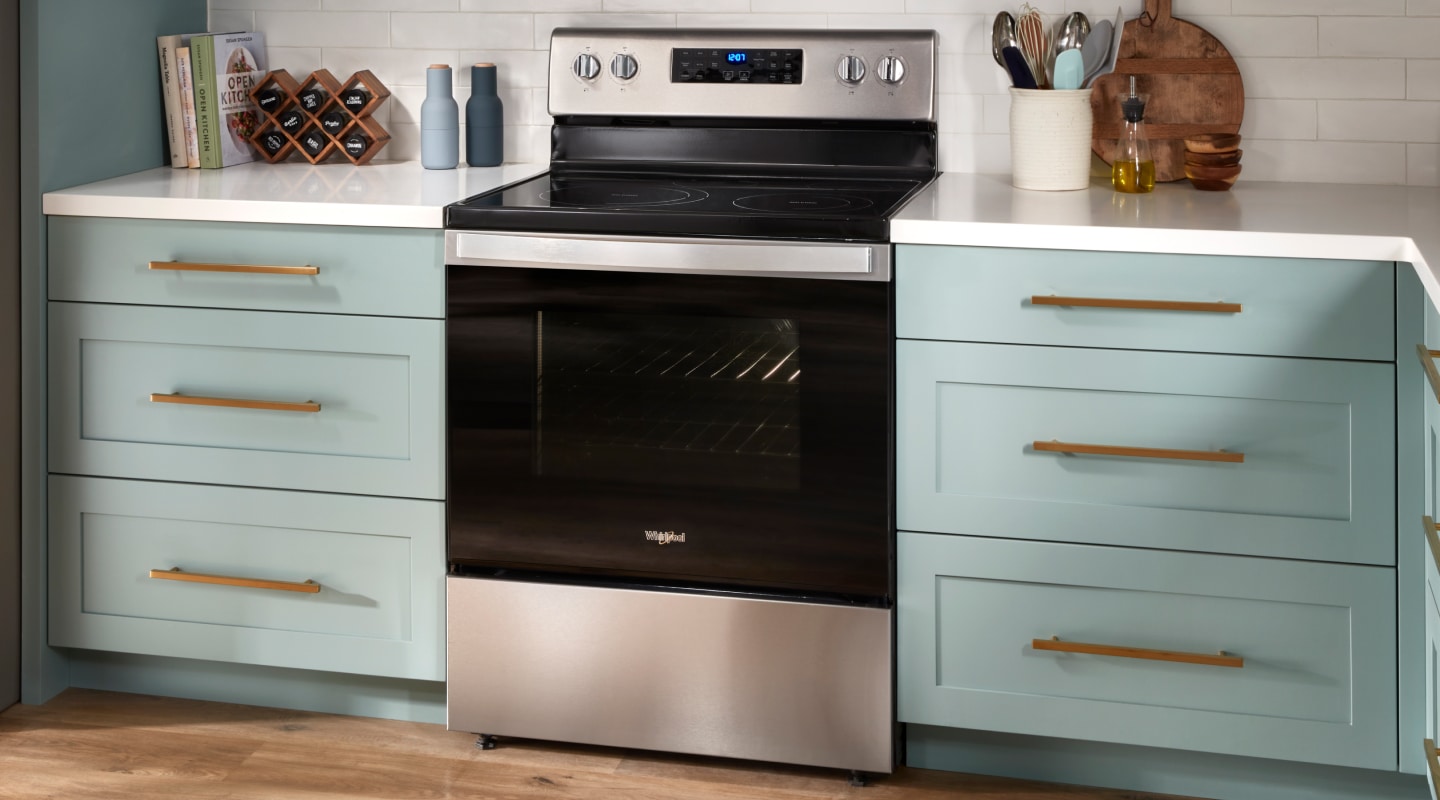 Modern-style kitchen featuring a Whirlpool® Oven
