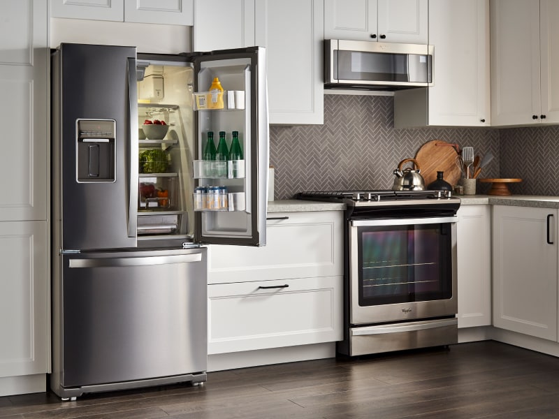 Refrigerator open Refrigerator open