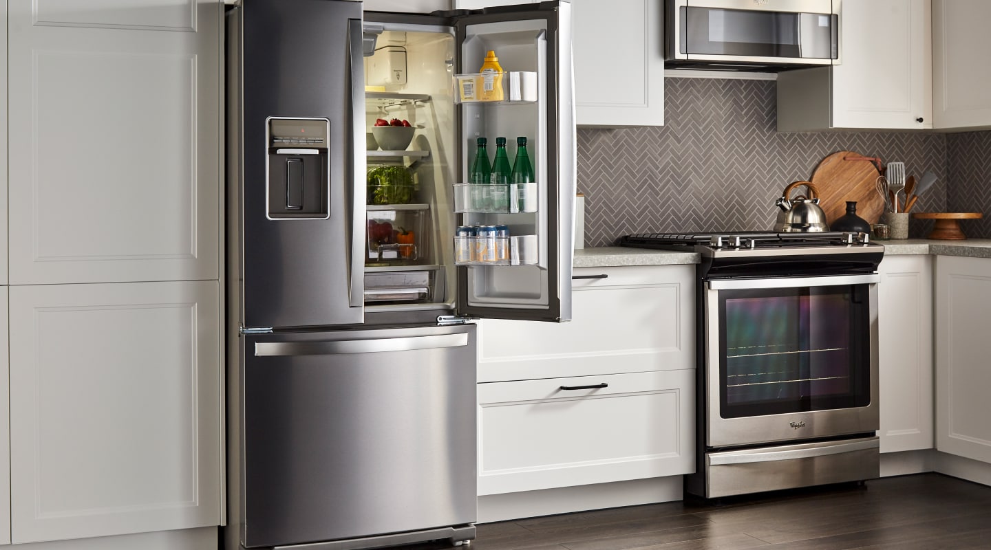 Refrigerator open Refrigerator open