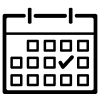 A calendar icon