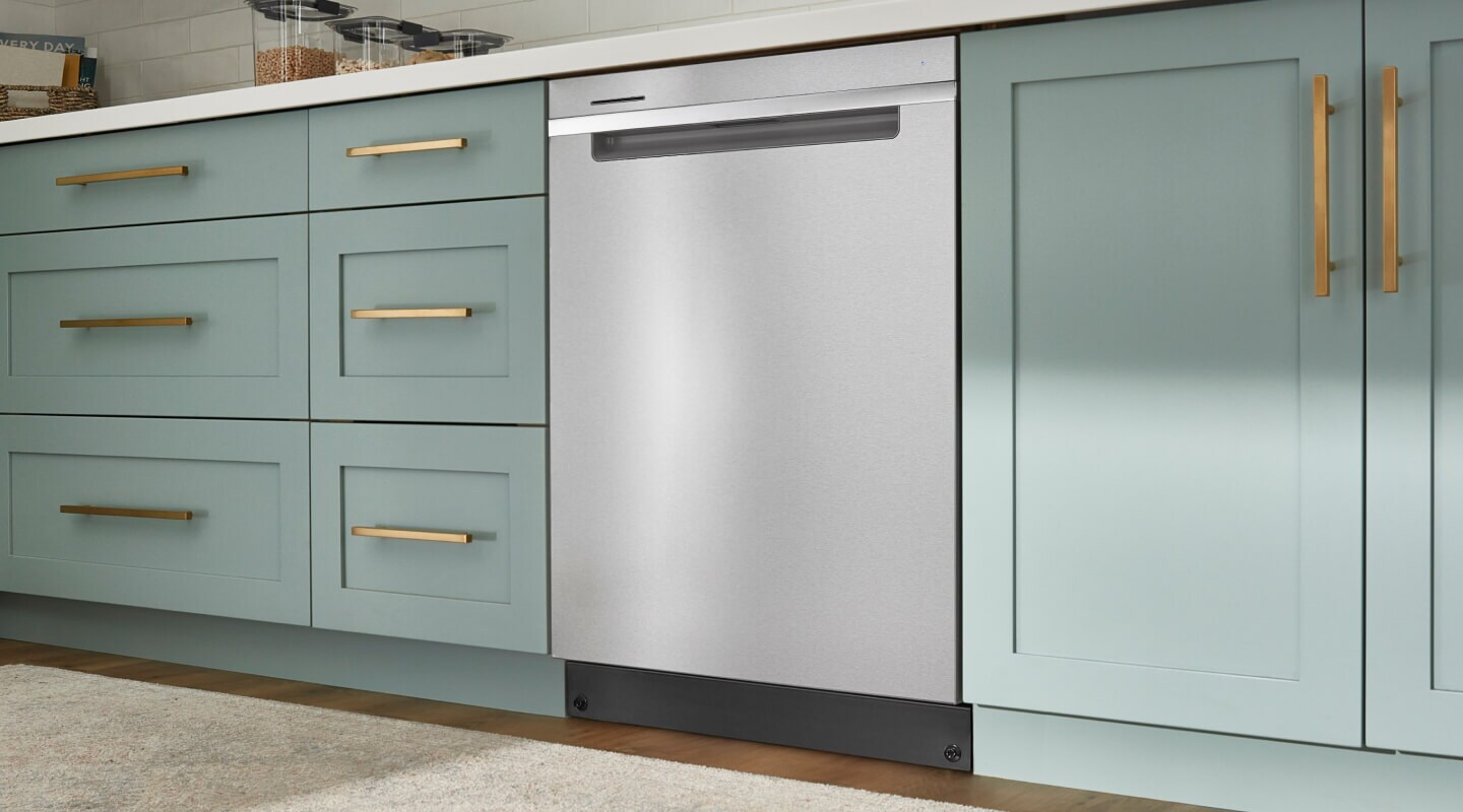 Stainless steel top control dishwasher
