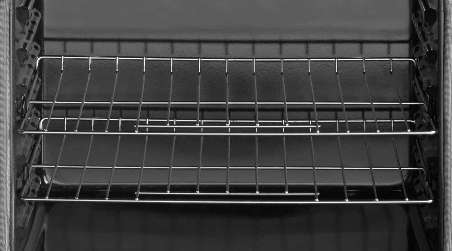 A closeup of oven racks A closeup of oven racks