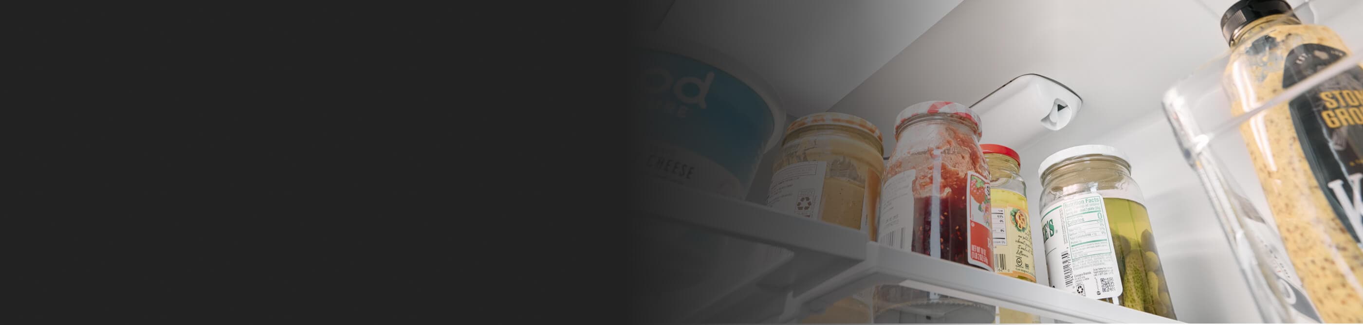 Various food items inside a refrigerator