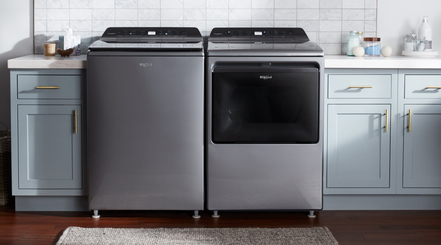 Whirlpool® Top Load Washer and Dryer set