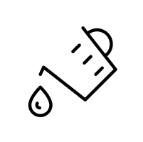 Liquid measuring cup icon