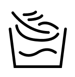 Sink with water icon