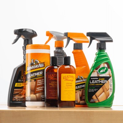 Leather cleaning products