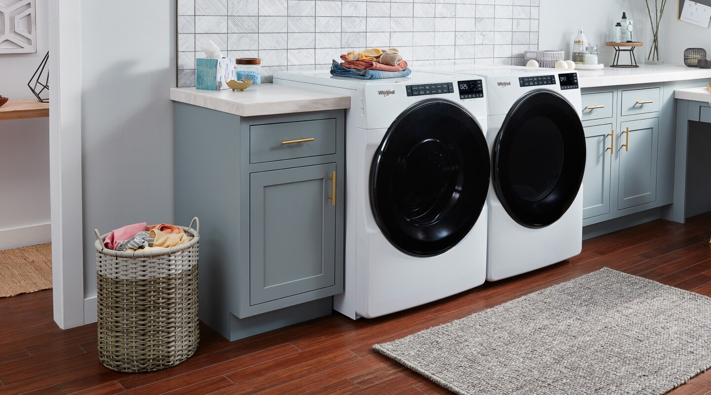 Front load Whirlpool® washer and dryer Front load Whirlpool® washer and dryer