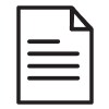 Printed document icon