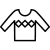 Argyle sweater icon