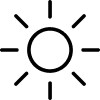 Sun icon