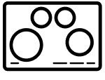 Cooktop icon