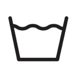 Machine wash icon 