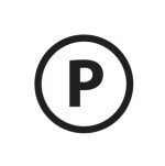 “P” symbol: petroleum solvents only icon