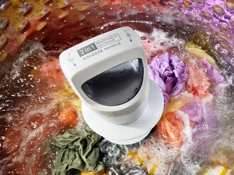 Whirlpool® 2 in 1 removable agitator