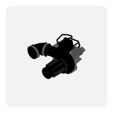 Dishwasher circulation pump and motor