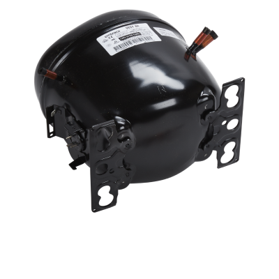 A refrigerator compressor.