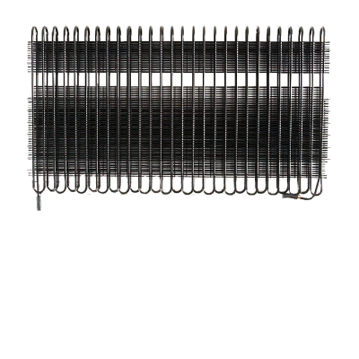 Refrigerator condenser coils.