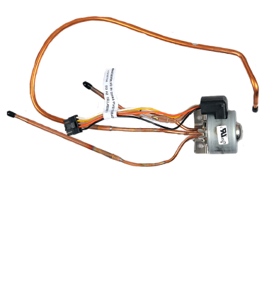 A refrigerator expansion valve.