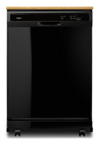 A Whirlpool® portable dishwasher