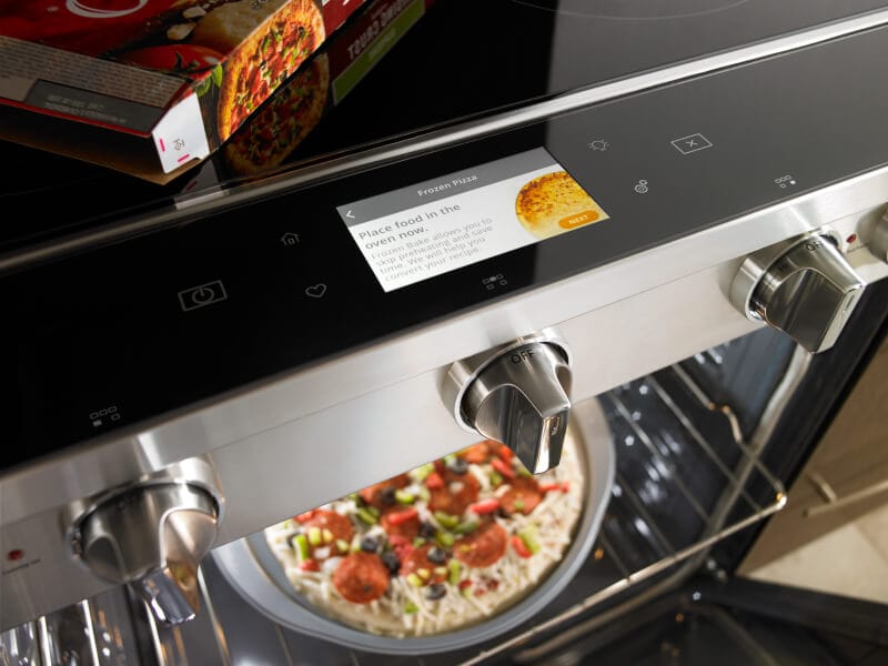Control knobs on a Whirlpool® range Control knobs on a Whirlpool® range