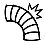 Crushed vent icon