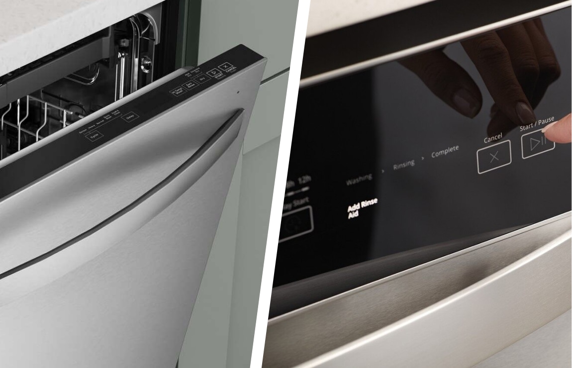 Top Control vs. Front Control Dishwashers Whirlpool